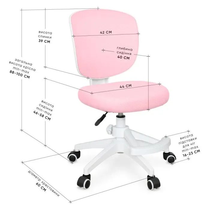 Детское кресло Evo-kids Study Air Plus Green (Y-101 KZ Plus) изображение 2