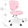 Детское кресло Evo-kids Study Air Plus Pink (Y-101 KP Plus) изображение 2