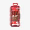 Набір свердл Milwaukee по металу PACKOUT RedHEX HSS-G TiN, 10шт (4932493865) зображення 2