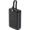 Батарея універсальна Acefast 20000mAh 22,5W PD, QC/3.0 USB-A+USB-C In/Out,build-in cable M14 Black (6974316283966) зображення 2