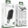 Батарея універсальна Acefast 20000mAh 22,5W PD, QC/3.0 USB-A+USB-C In/Out,build-in cable M14 Black (6974316283966) зображення 5
