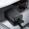 Батарея універсальна Acefast 20000mAh 22,5W PD, QC/3.0 USB-A+USB-C In/Out,build-in cable M14 Black (6974316283966) зображення 6