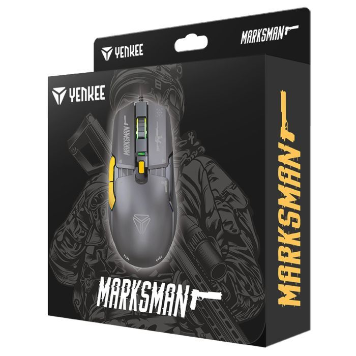 Мышка YENKEE YMS 3600BK Marksman USB Black (45021055) изображение 4