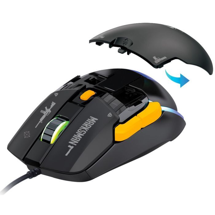 Мышка YENKEE YMS 3600BK Marksman USB Black (45021055) изображение 6
