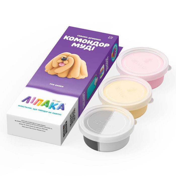 Набір для творчості Lipaka Собаки-друзяки Комондор Муді (30149-UA01) зображення 2