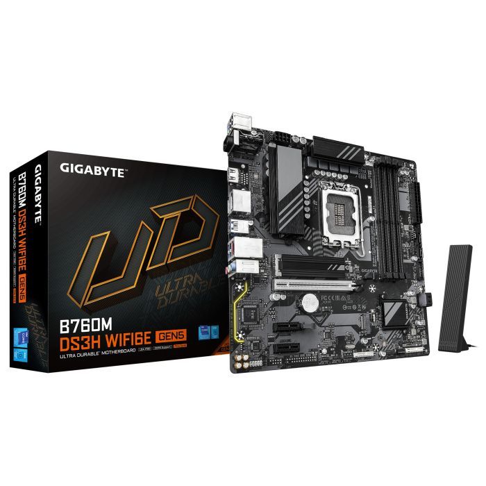 Материнская плата GIGABYTE B760M DS3H WF6E GEN5 изображение 4
