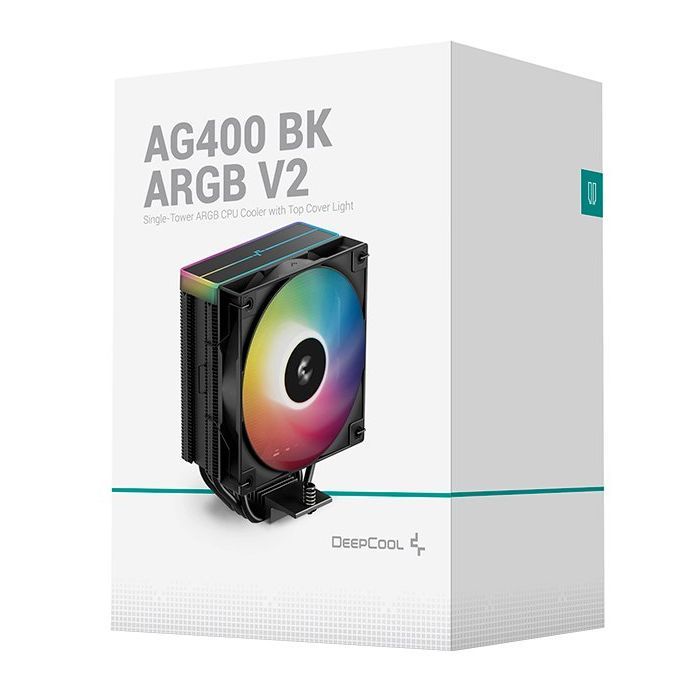 Кулер для процессора Deepcool AG400 BK ARGB V2 изображение 10