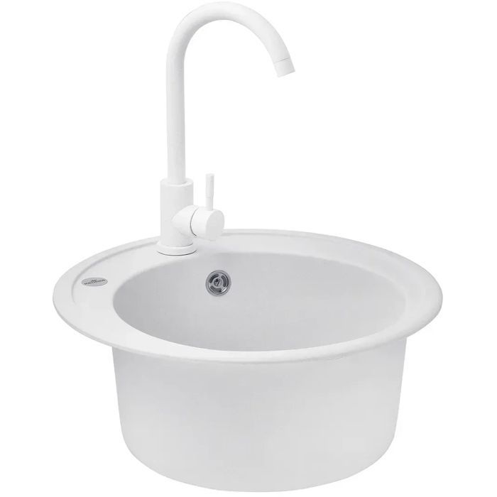 Мойка кухонная Kroner KompositGRA-510 (CV027407) изображение 3