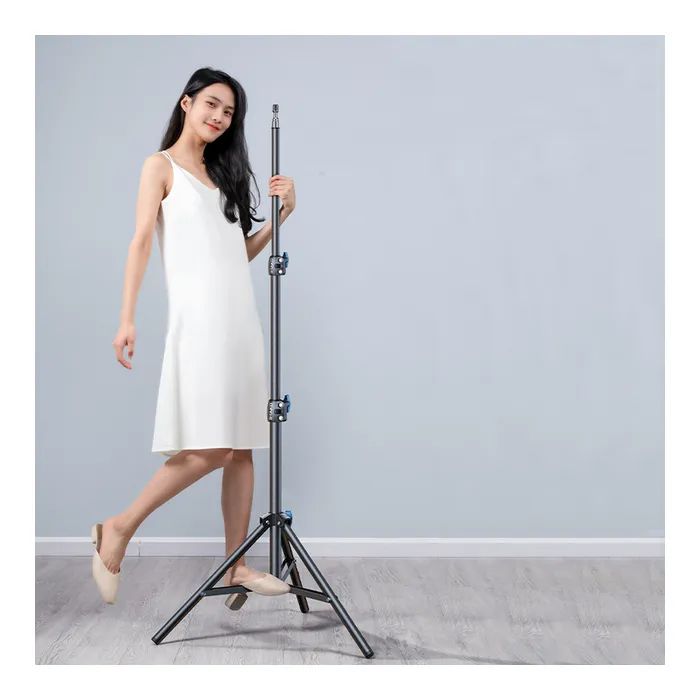 Штатив RTAKO RLD-001 1.7M Matte Carbon Steel Tripod Black (6975068278620) изображение 4