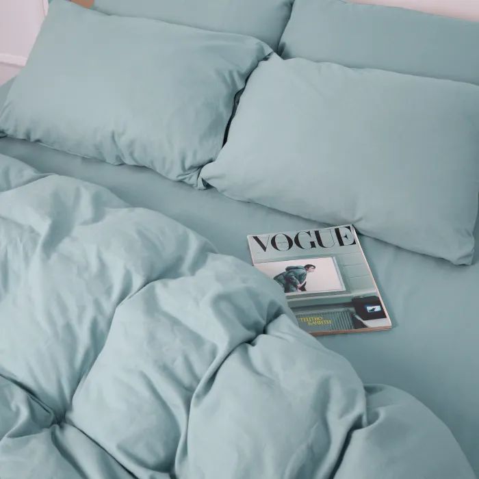 Постельное белье MirSon 006 Menthol Фланель 2x143x210 Семейный (2200009650215) изображение 10