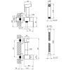 Душевой гарнитур Kroner Edelstahl Kubus-SCH082 + змішувач Edelstahl Kubus-SCH010 + змішувач Edelstahl Kubus-SCH052 (CVS30183) изображение 12