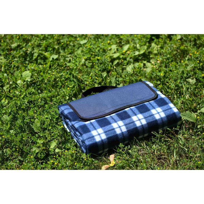 Плед Ardesto Picnic 130х170см, 100% поліестер, клітинка синій (ART0916BC) зображення 2