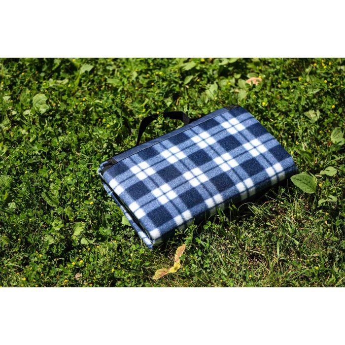 Плед Ardesto Picnic 130х170см, 100% поліестер, клітинка синій (ART0916BC) зображення 3