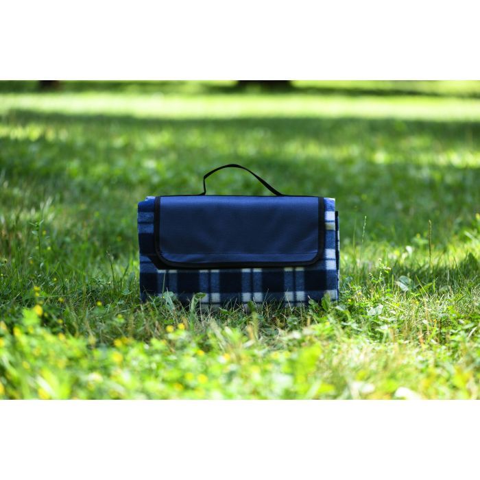 Плед Ardesto Picnic 130х170см, 100% поліестер, клітинка синій (ART0916BC) зображення 6