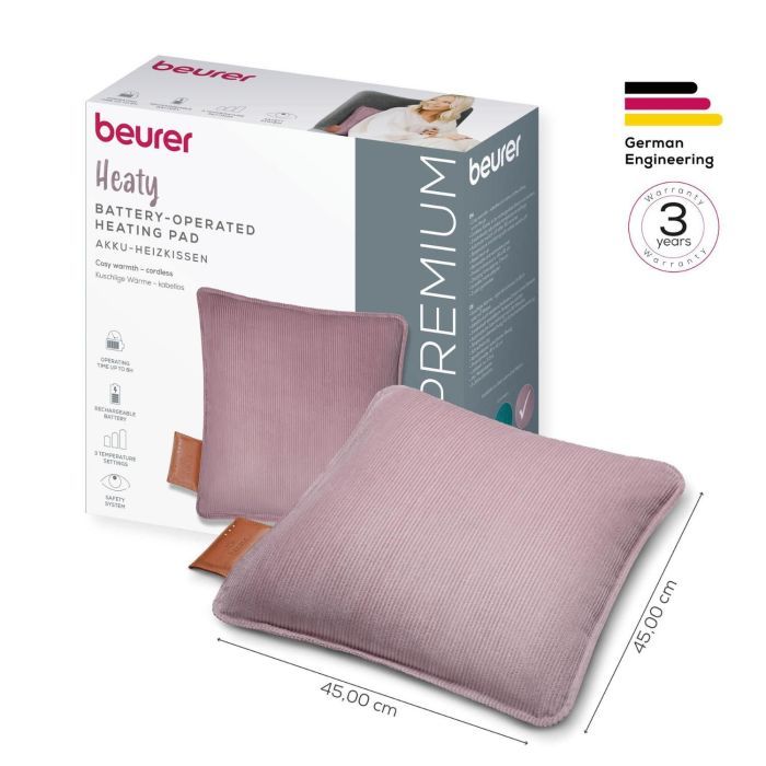 Електрогрілка Beurer HK 77 Heaty lavender-lila зображення 4