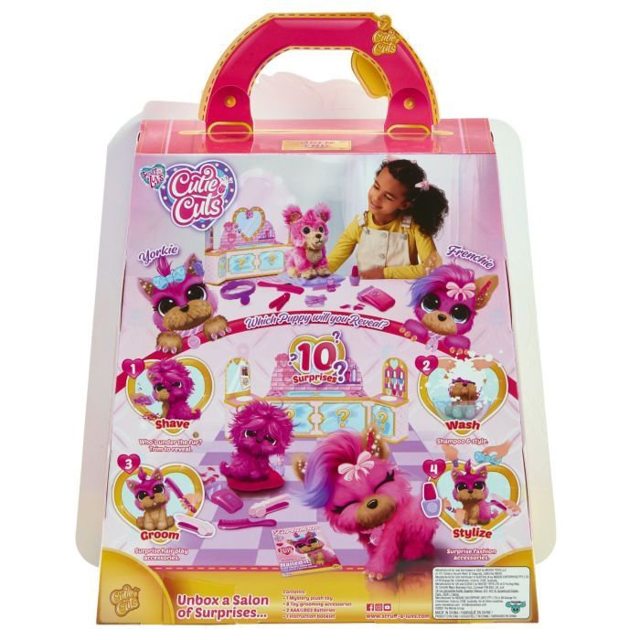 Мягкая игрушка Moose Няшка-потеряшка Груминг салон розовая (30146) изображение 10