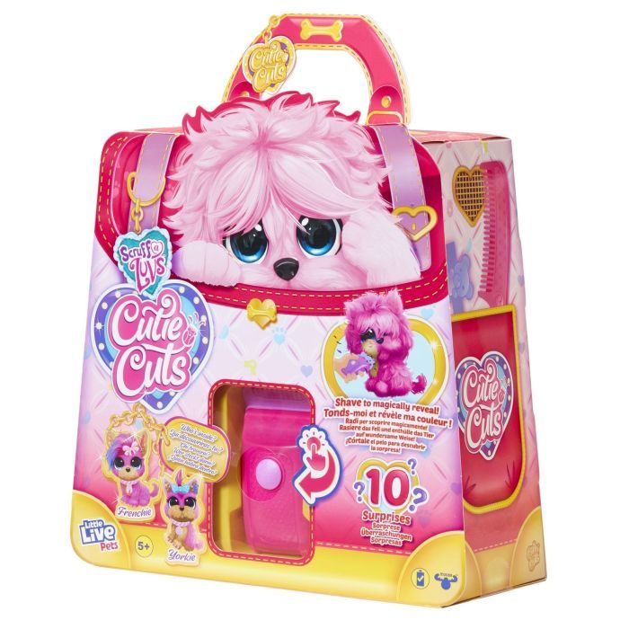 Мягкая игрушка Moose Няшка-потеряшка Груминг салон розовая (30146) изображение 4