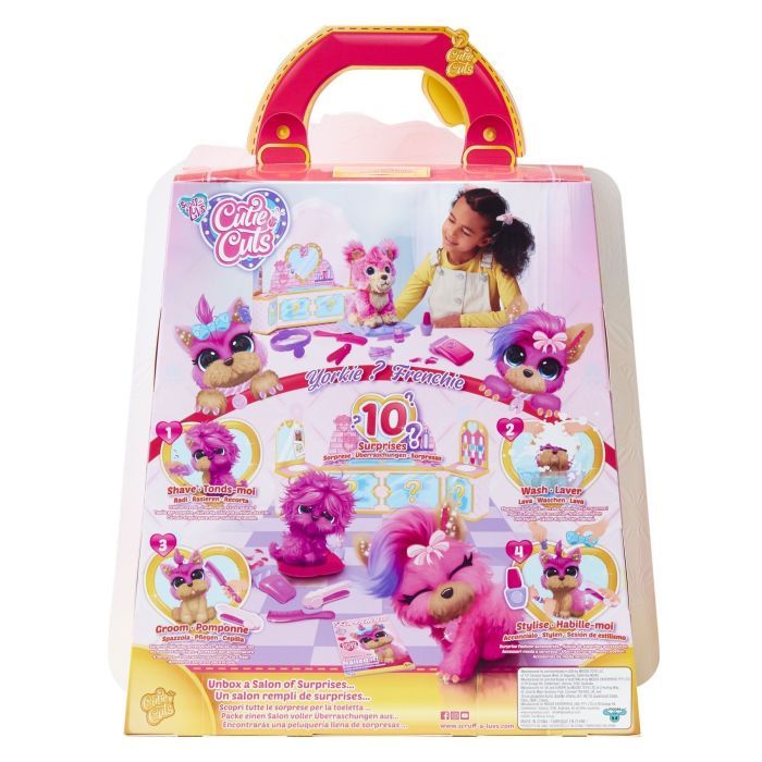 Мягкая игрушка Moose Няшка-потеряшка Груминг салон розовая (30146) изображение 6