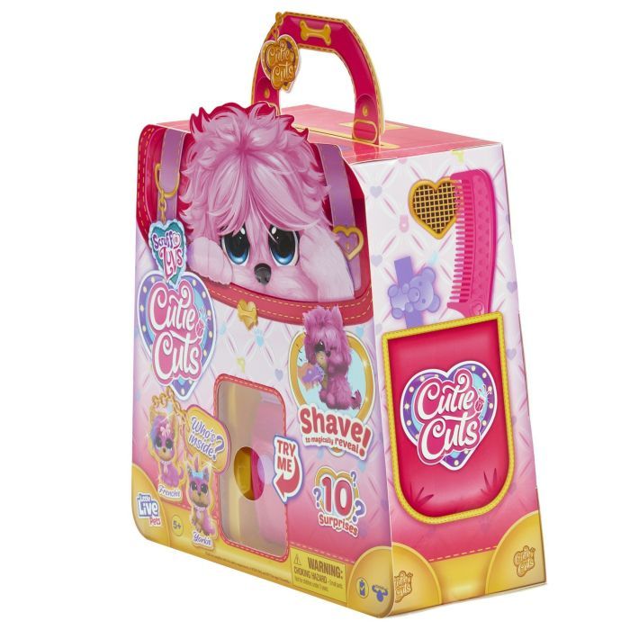 Мягкая игрушка Moose Няшка-потеряшка Груминг салон розовая (30146) изображение 8