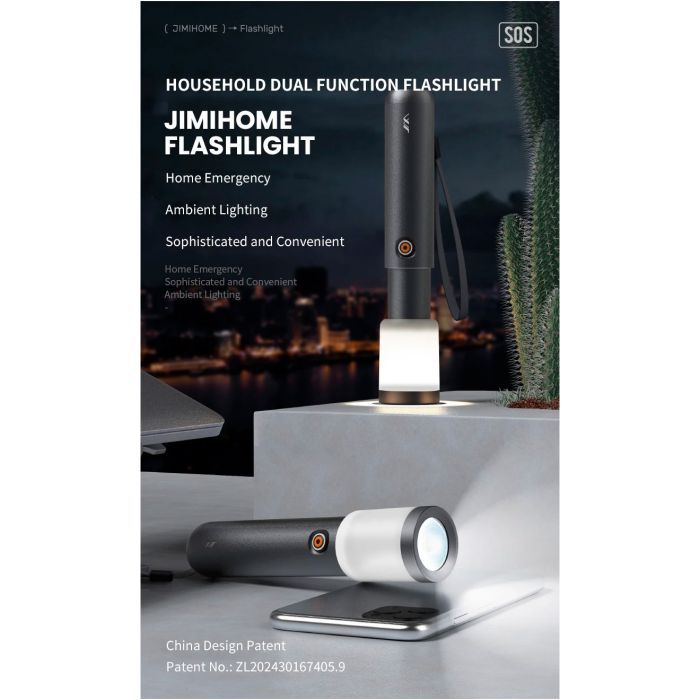 Ліхтар Xiaomi Jimihome Flashlight Black (JM-G3801) зображення 3