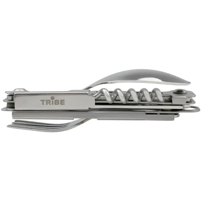 Набір туристичного посуду Tribe Multi Set сталевий (T-FC-0035-metal) зображення 2