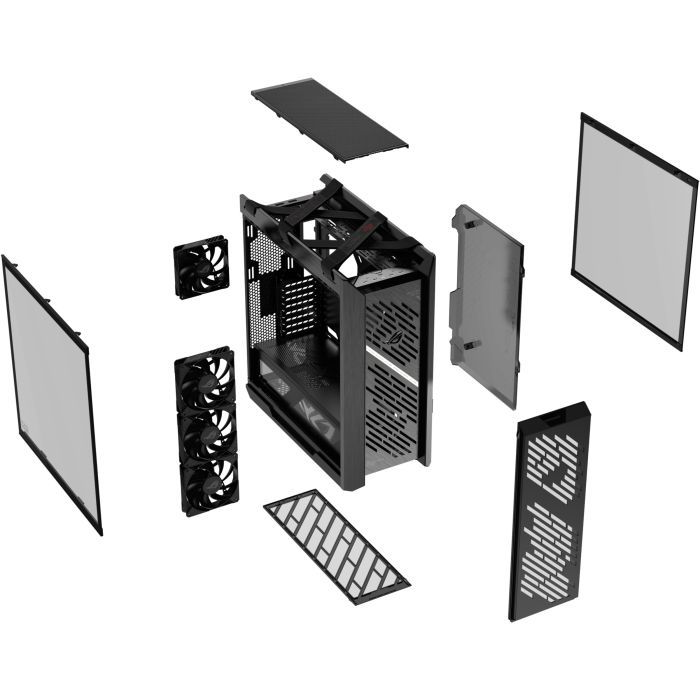 Корпус для ПК ASUS ROG Strix Helios II GX601S Black (90DC00W0-B39000) изображение 11