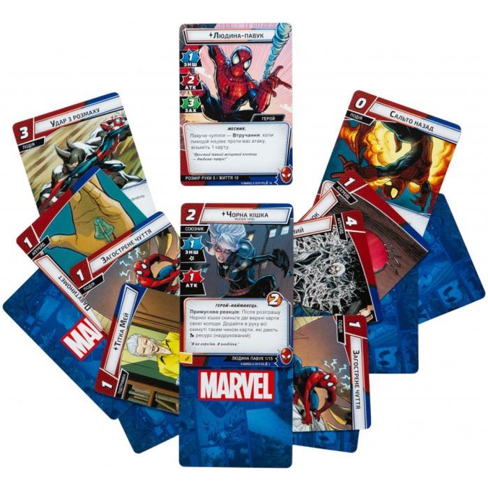 Настольная игра Kilogames Marvel Champions. Карточная игра (Marvel Champions: The Card Game) (укр.) (KG2000) изображение 4