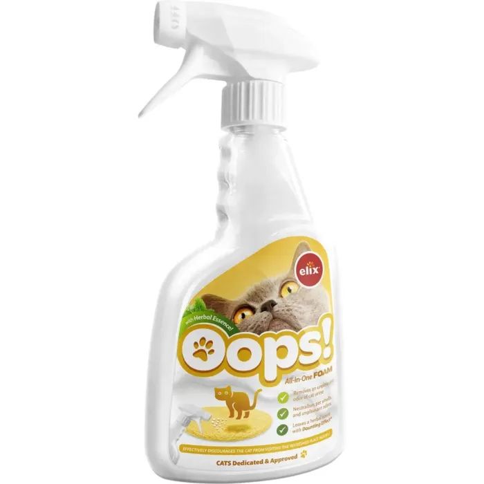 Спрей для тварин Elix Oops для котів 500 мл (5902315537798)