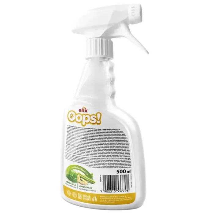 Спрей для тварин Elix Oops для котів 500 мл (5902315537798) зображення 2