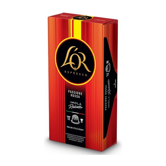 Кава L'OR Passione Rossa Ristretto Imola в капсулах 10 шт (8711000579145) зображення 2