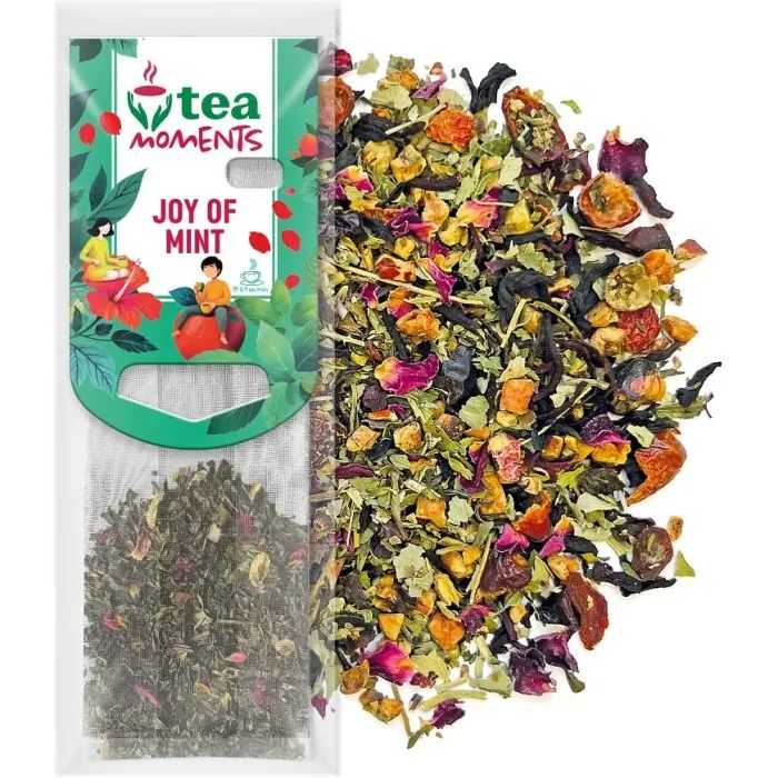 Чай Tea Moments Joy of Mint 50х2.2 г (tm.05181) изображение 2