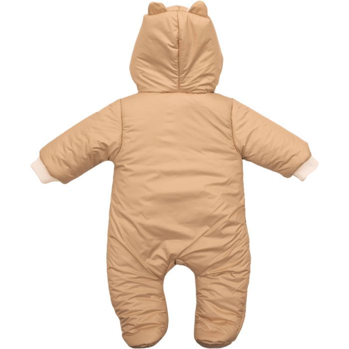 Комбинезон детский HAPPY TOT утепленный на молнии (755-68-beige) изображение 3