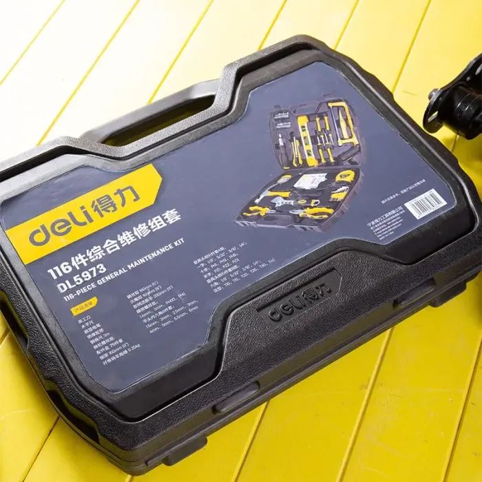 Набор инструментов Deli 116 шт. (DL5973) изображение 5