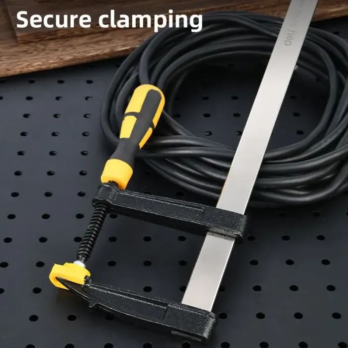 Струбцина Deli F типу 50 x 250 (EDL110525) зображення 4