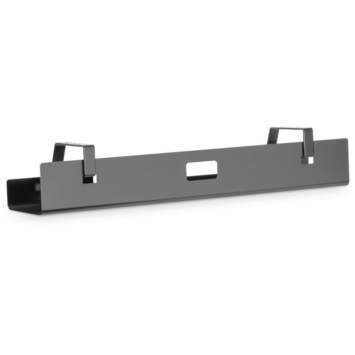 Органайзер для столу Digitus лоток для прокладання кабелів, під столом, чорний (DA-90450) зображення 6