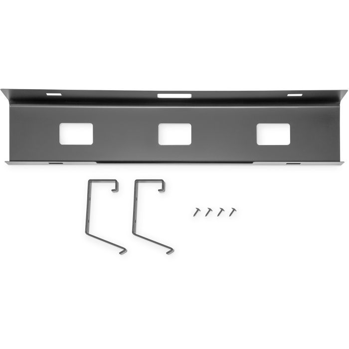 Органайзер для столу Digitus лоток для прокладання кабелів, під столом, чорний (DA-90450) зображення 8