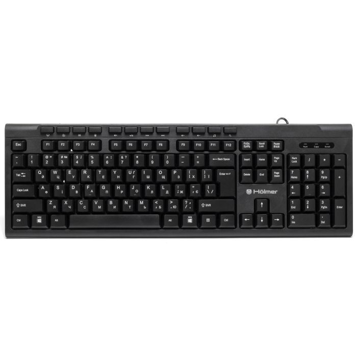 Клавиатура Hölmer K-01OF USB UA Black (K-01OF)