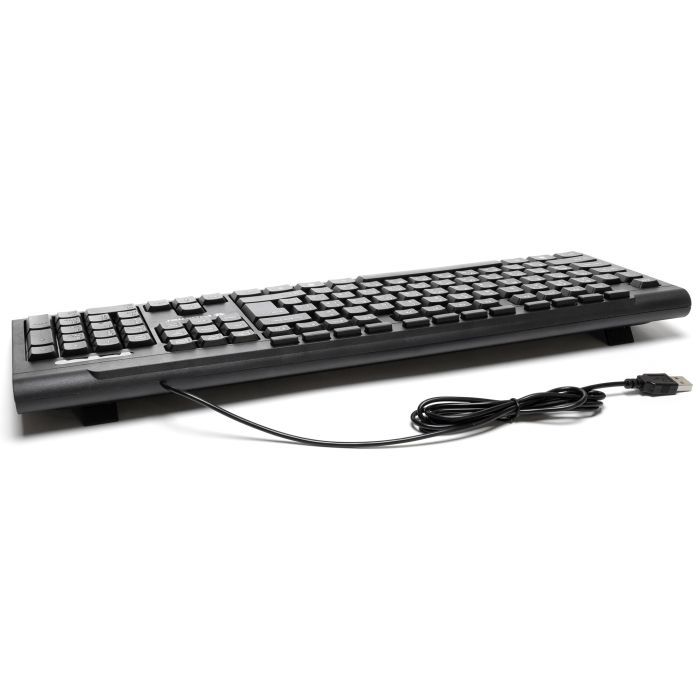 Клавиатура Hölmer K-01OF USB UA Black (K-01OF) изображение 4