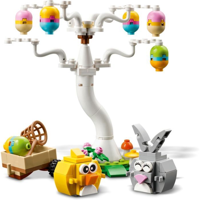 Конструктор LEGO Пасхальный кролик и охота на куриные яйца (40808) изображение 4
