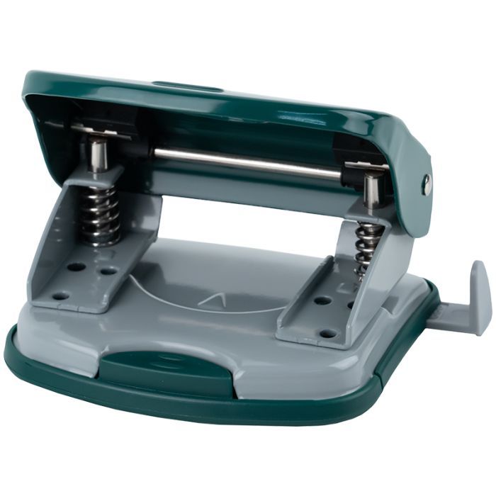 Дырокол Axent Exakt-2 металлический, 30л, Earth colors зеленый (3930-30-A) изображение 2