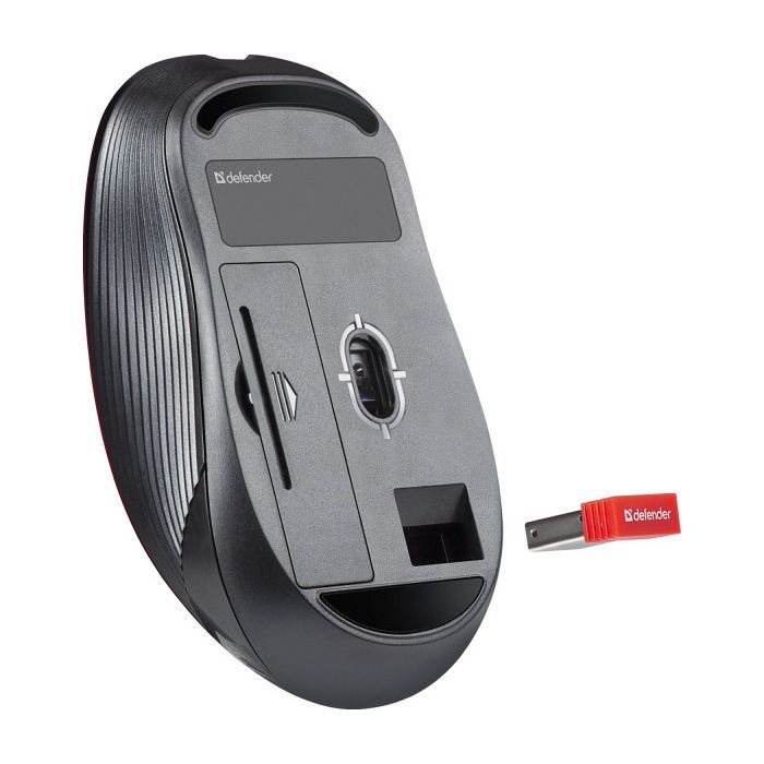 Мишка Defender Gassa MM-105 Wireless Silent Grey (52104) зображення 6