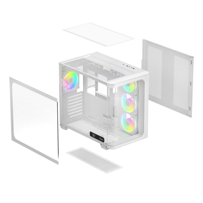 Корпус для ПК OCYPUS IOTA C70 WH CURVE ARGB DIGITAL (IOTA-C70-WHD400CD-GL) зображення 7