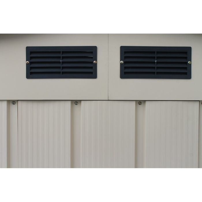 Садовий будиночок Duramax металевий Eco 262х241х191 см зелений-білий (5184) зображення 3