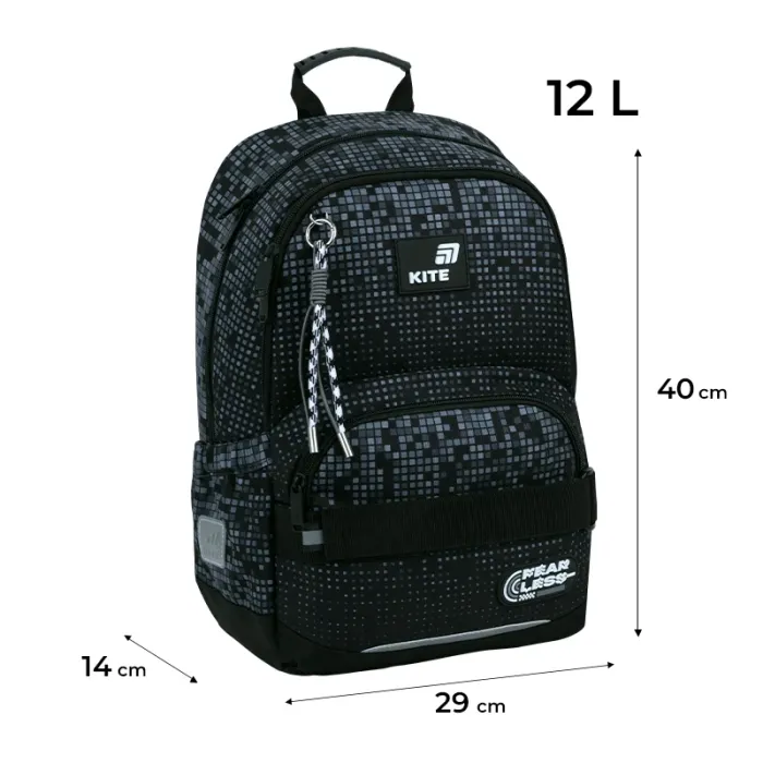 Рюкзак шкільний Kite Education 585 Fearless (K26-585M-3) зображення 12