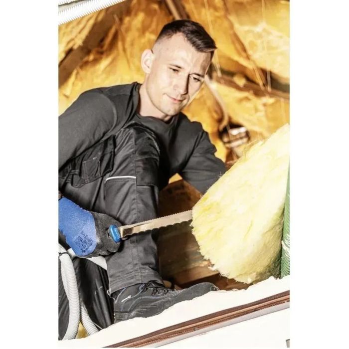 Захисні рукавиці Hoegert ZICHER HT5K768-9 утеплені з спіненим латексом темно-сині, 9 (HT5K768-9) зображення 5