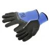 Захисні рукавиці Hoegert ZICHER HT5K768-10 утеплені з спіненим латексом темно-сині, 10 (HT5K768-10)