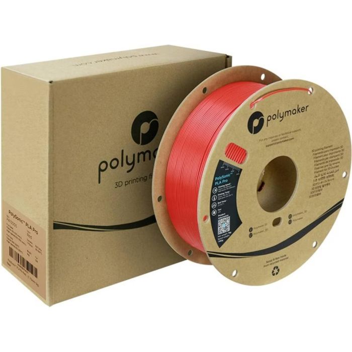 Пластик для 3D-принтера Polymaker PLA PRO HIGH SPEED TOUGH 1,75mm RED 1kg (PA13005) изображение 3