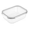 Пищевой контейнер Ardesto Gemini прямокутний, 2.26л, боросилікатне скло, прозорий (AR1222RCB)