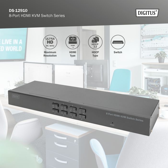 Коммутатор KVM Digitus DS-12910 изображение 5