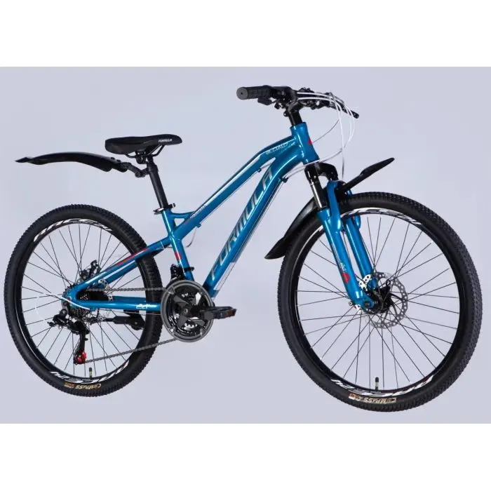 Велосипед Formula 24" BLACKWOOD DD FR рама-12,5" AL 2026 синій (OPS-FR-24-442) изображение 2